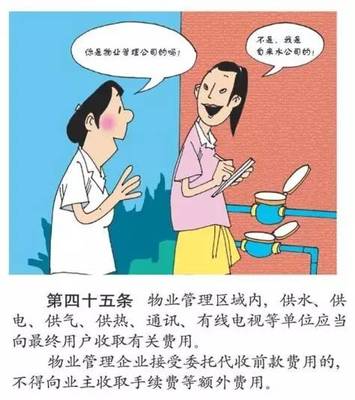 图解物业管理条例,生动!